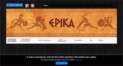 Desktop Screenshot of epika.eu