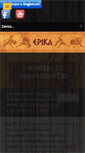 Mobile Screenshot of epika.eu